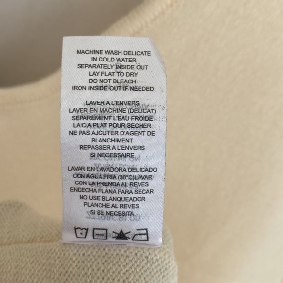 (A8) n:philanthropy Cream midi dress, Size small, NWT - Picture 6 of 8